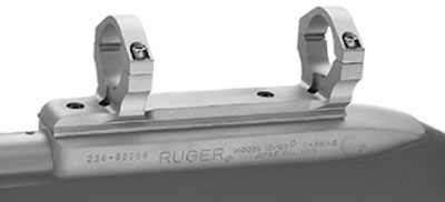 Picatinny Rail 20mm&Ruger 10 22 base* Medium Profile 1" Scope Rings For Weaver 