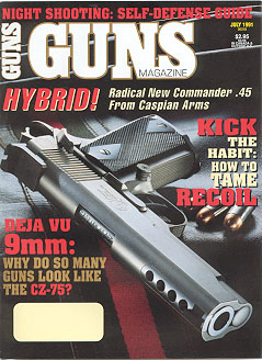 Guns Magazine July 1991 Cover