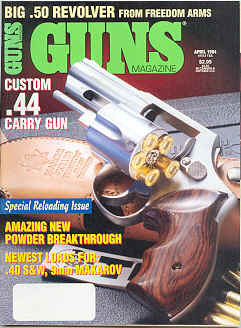 Guns Magazine April 1994 Cover